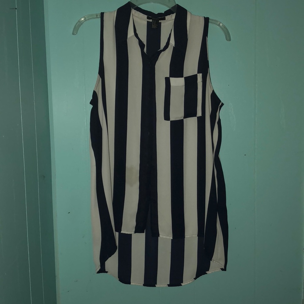 Button up tank top